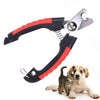 Dog Nail Clippers Trimmer Set Dog Nail Clippers File with Stop Blade and Anti-Slip Handles for Small Medium Sized Breeds - Guardian Pet Store