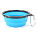 Large Collapsible Pet Bowls, Travel Water Food Bowls Portable Foldable Collapse Dishes with Carabiner Clip for Traveling, Hiking, Walking, - Guardian Pet Store