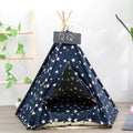Dog & Cat Bed Portable Dog Tents Washable Pet Houses with Thick Cushion and Blackboard Dog or Cat Houses for Cat Puppy Pets - Guardian Pet Store