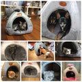 Pet Dog Cat Tent House Kennel Winter Warm Nest Soft Foldable Sleeping Mat Pad (5 sizes available) - Guardian Pet Store