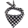 Triangle Pet Dog Scarf Double-Sided Plaid Printing Adjustable and Washable for Small to Large Dogs Cats Pets - Guardian Pet Store