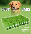 PET N PET Poop Bags Earth-Friendly 1080 Counts 60 Rolls Large Unscented Dog Waste Bags Doggie Bags - Guardian Pet Store