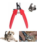 Dog Nail Clippers Trimmer Set Dog Nail Clippers File with Stop Blade and Anti-Slip Handles for Small Medium Sized Breeds - Guardian Pet Store