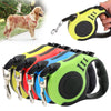3M/5M (10Ft / 16Ft) Retractable Nylon Leash for Dogs/Cats