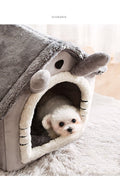 Comfortable Pet Cat Dog House Removable Dog Cat Bed Pet All Weather Cat Dog House Cat Puppy Shelter - Guardian Pet Store