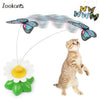 Bird Toy for Pet Cats, Funny Rotating Electric Flying Bird Interactive Toy with A Fastening Tape, Multicolor - Guardian Pet Store