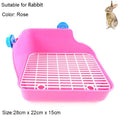 Potty Trainer Corner Litter Box for Hamster Guinea Pig Ferret Gerbil Rats (Random Color) - Guardian Pet Store